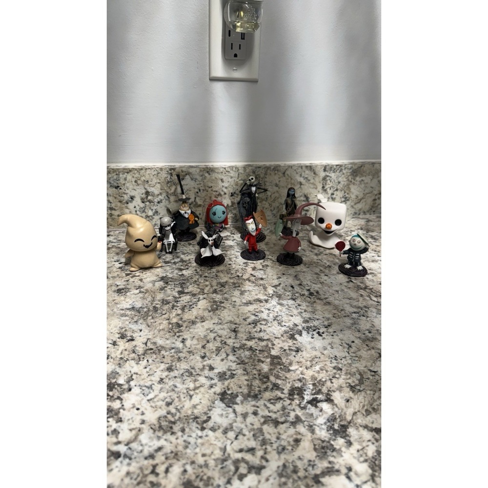 Lot of 11 The Nightmare Before Christmas figurines